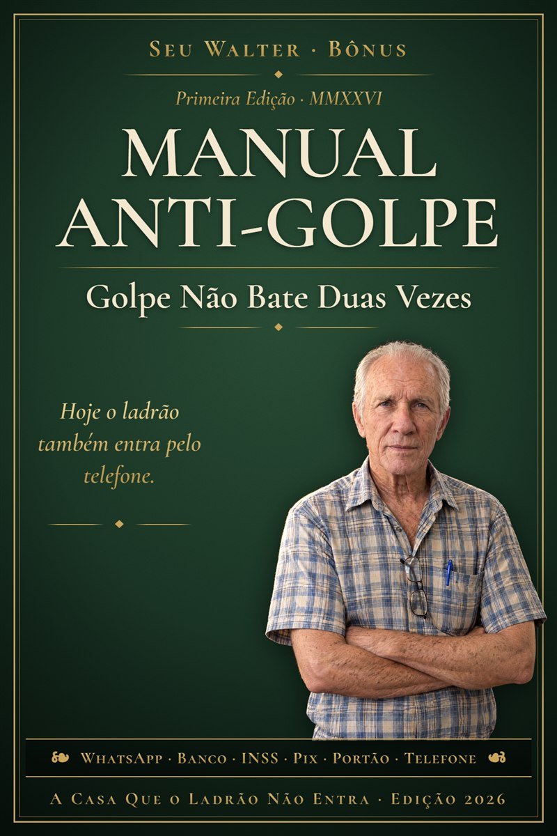 Capa do Manual Anti-Golpe